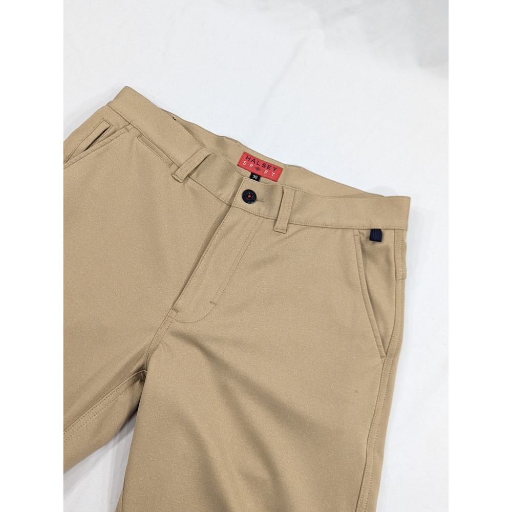 Halsey Shorts Mens 30 Khaki Breakwater Sport Golf Range Beach Surf Commute Work